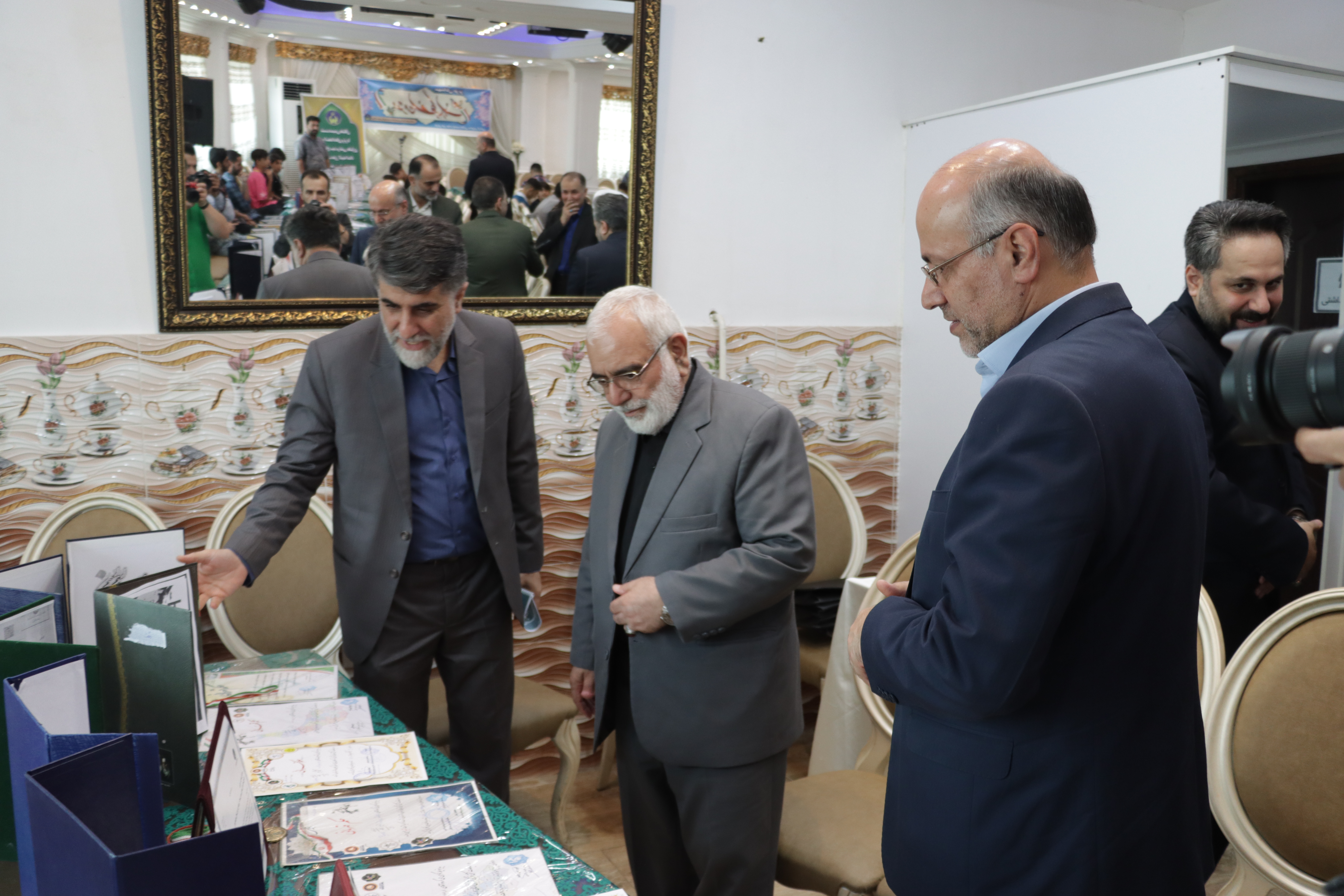 سفر جناب آقای حاج سید مرتضی بختیاری " ریاست معزز کمیته امدادامام خمینی(ره)" به استان گیلان 