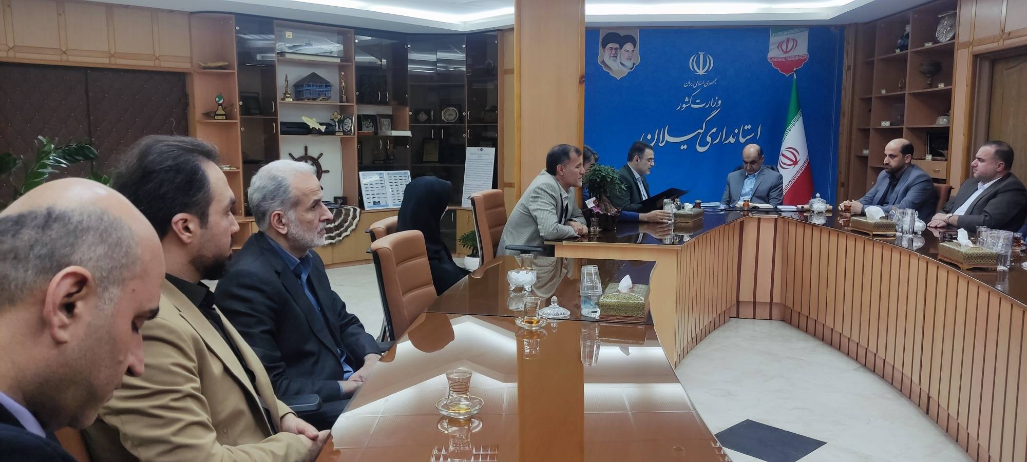 سیدمجتبی جلالی پور "مدیرکل کمیته امدادامام خمینی(ره)" با استاندار گیلان دیدار کرد