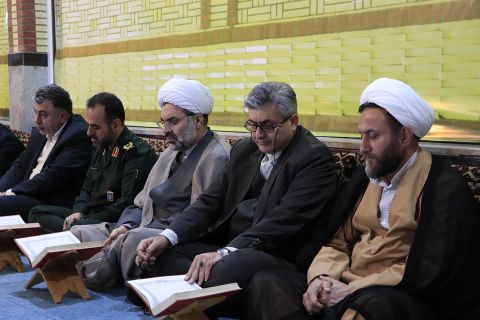 محفل انس با قرآن و ضیافت افطاری جمعی از ایتام کمیته امداد امام خمینی(ره) رشت