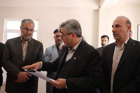 آئین افتتاح همزمان ۷۹۴ واحد مسکن مددجویی استان گیلان ، در آستارا برگزار شد