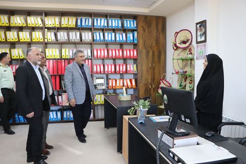  آئین افتتاح ساختمان اداری کمیته امداد امام خمینی(ره) خشکبیجار
