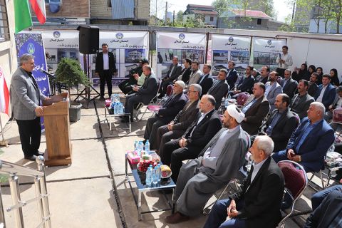  آئین افتتاح ساختمان اداری کمیته امداد امام خمینی(ره) خشکبیجار