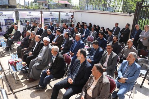  آئین افتتاح ساختمان اداری کمیته امداد امام خمینی(ره) خشکبیجار
