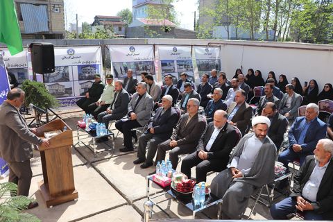  آئین افتتاح ساختمان اداری کمیته امداد امام خمینی(ره) خشکبیجار