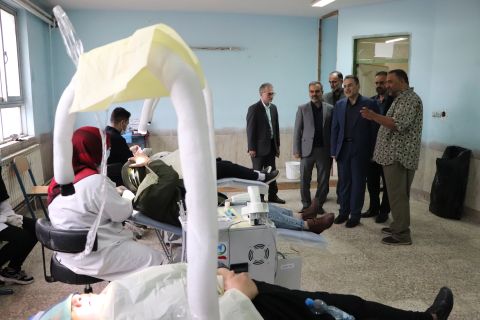 اردوی جهادی ارائه رایگان خدمات درمانی و دندانپزشکی