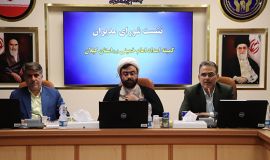 حضور  حجت الاسلام والمسلمین حاج آقای متقی فر  معاون فرهنگی کمیته امداد امام خمینی(ره) کشور در گیلان